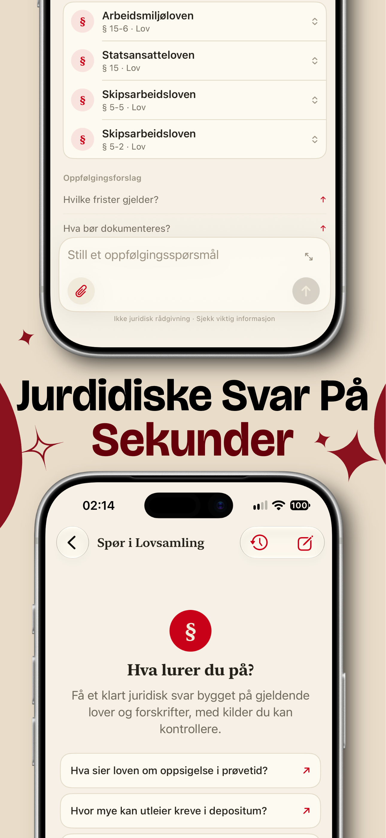 Juridiske spørsmål og kilder i Lovsamling